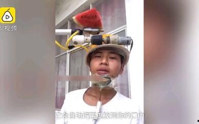 自动吃瓜机的发明,科技革新下的夏日消暑神器