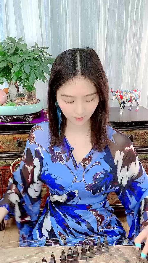 网红古筝琵琶女视频