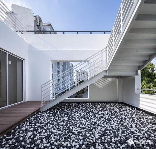 网红室外天桥楼梯图,城市风景线上的潮流打卡地